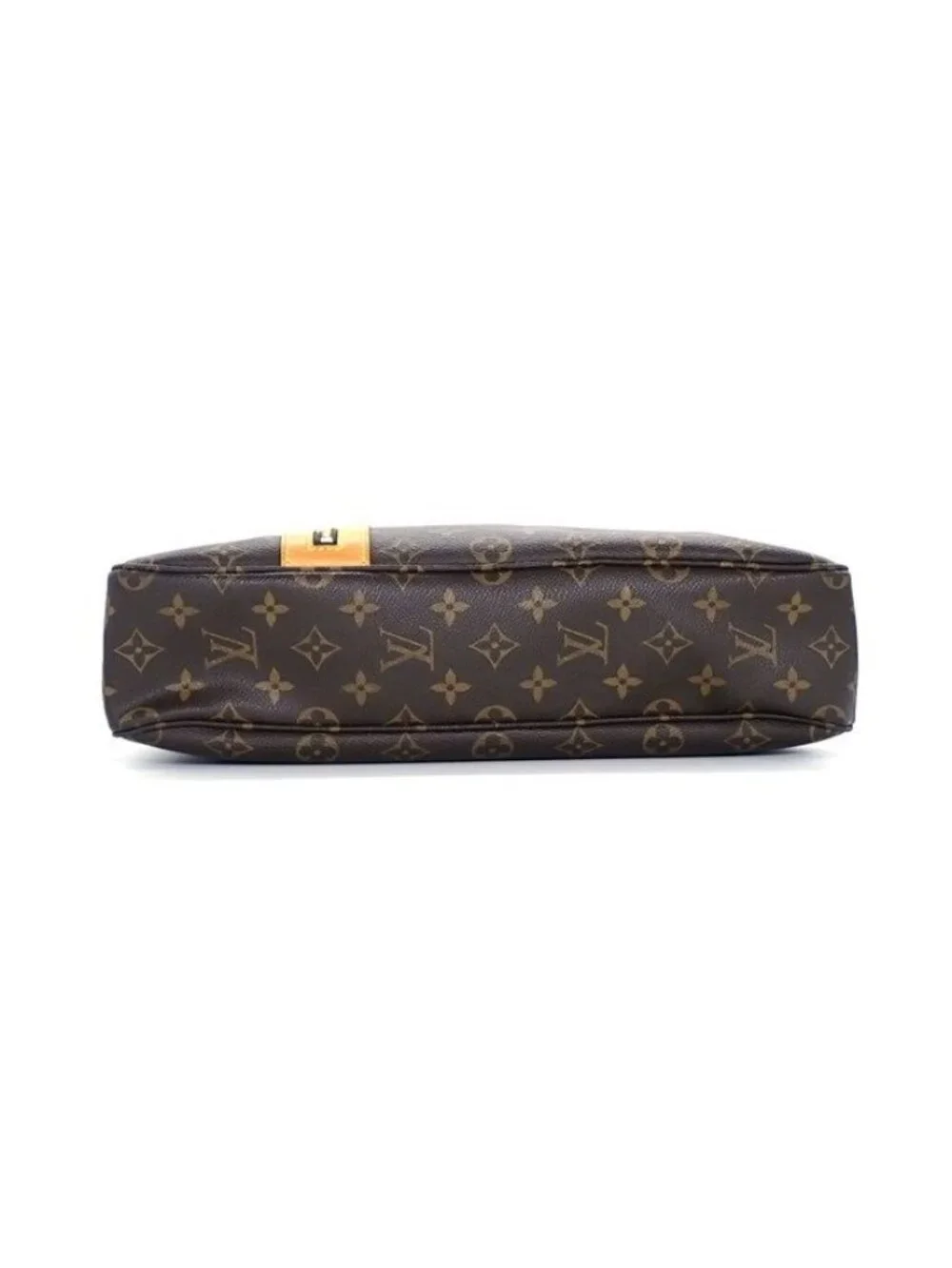 Louis Vuitton Shoulder Bag Sac Bosford Monogram Canvas Leather Gold